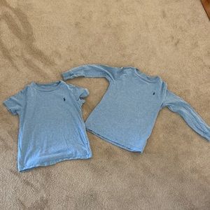 Lot of blue tshirt